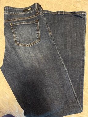 Kut from the Kloth Dark Blue Bootcut Jeans